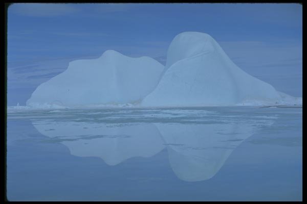 184036 Iceberg Reflection A4 Photo Print