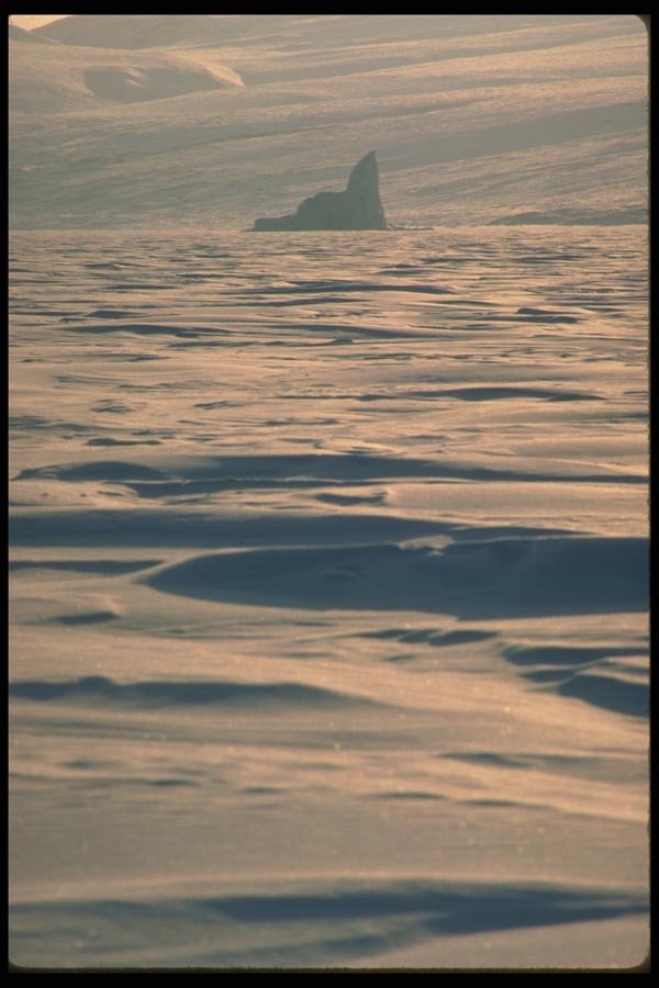 184040 Sea Ice And Iceberg, Ellesmere Island, N.W.T. A4 Photo Print