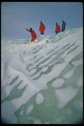 184041 Playing On Iceberg, Ellesmere Island, N.W.T. A4 Photo Print