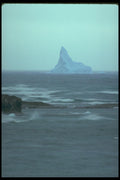 184042 Iceberg And Surf, Devon Island, N.W.T. A4 Photo Print