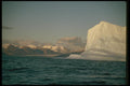 184049 Iceberg And Mountains, N.W.T. A4 Photo Print