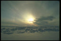 184050 Sun And Sea ice, N.W.T. A4 Photo Print
