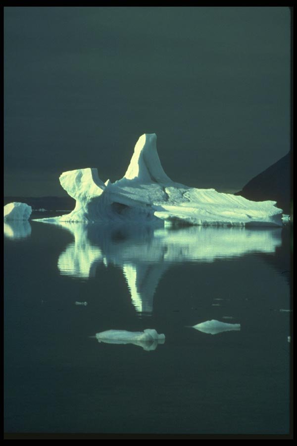 184051 Iceberg Reflection A4 Photo Print