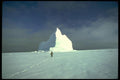 184052 Person And Iceberg, N.W.T. A4 Photo Print