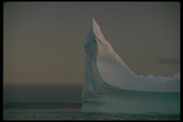 184075 Iceberg Pinnacle, N.W.T. A4 Photo Print