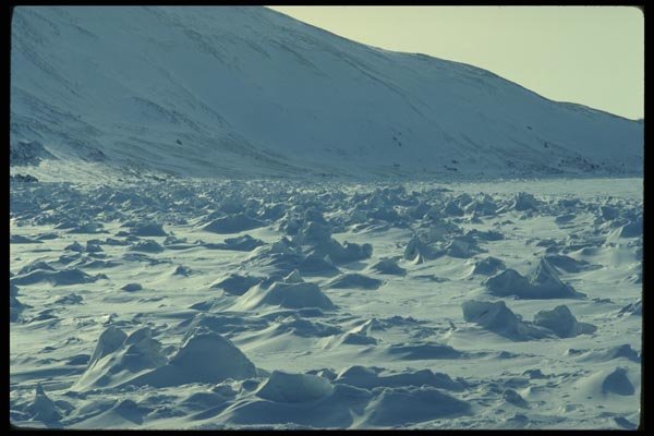 184090 Presure Ice, Baffin Island, N.W.T. A4 Photo Print