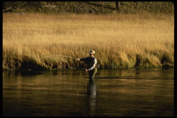 185000 Western Trout Fishing A4 Photo Print