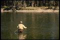 185010 Western Trout Fishing A4 Photo Print