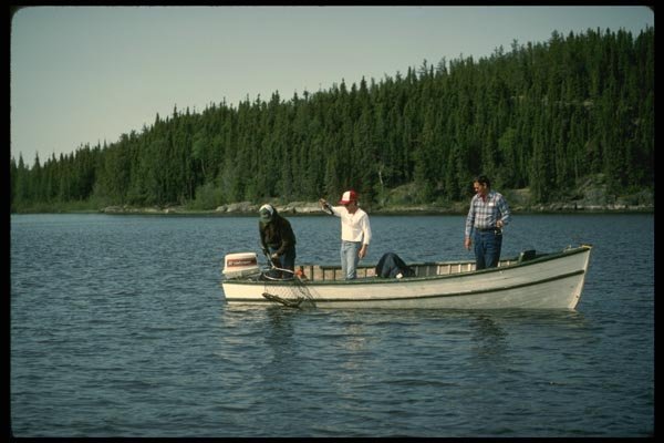 185051 Angler Lands Northern Pike A4 Photo Print