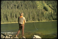 185070 Fly fishing A4 Photo Print