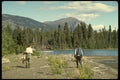 185073 Anglers Walk Along Wilderness Beach Back To Camp A4 Photo Print
