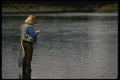 185074 Western Trout Fishing A4 Photo Print
