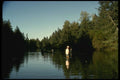 185085 Anglers Wade In Small River In Late Evening A4 Photo Print
