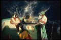 185099 Happy Angler With 65lb. White Marlin A4 Photo Print