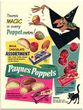 187 Paynes Poppets Sweet 1950S advert A4 Photo Print