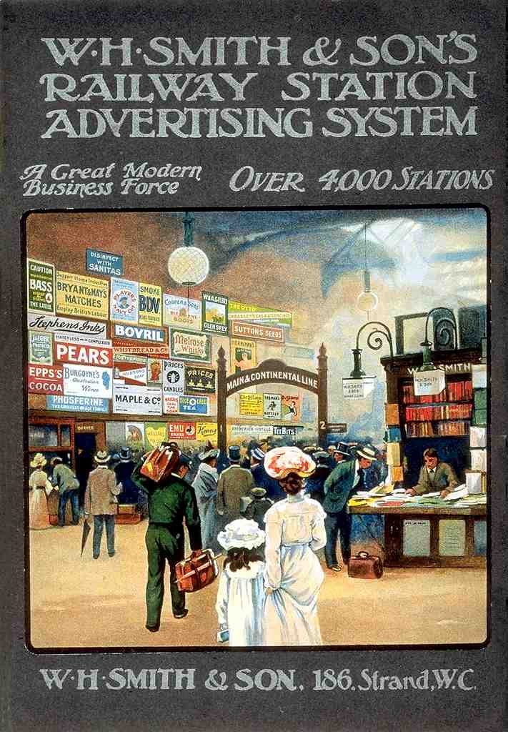 187 Wh Smith Vintage A4 Photo Print