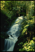 187010 Mountain Stream, Annapurna Circuit A4 Photo Print
