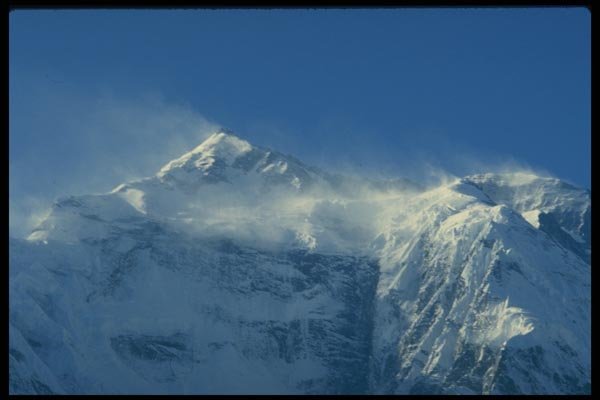 187013 Windswept Peak Of Annapurna 3 A4 Photo Print