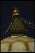 187043 Buddha Eyes Of Bodnath Stupa, Katmandu A4 Photo Print