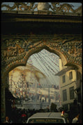 187051 Gateway To Bodnath Stupa, Katmandu A4 Photo Print