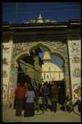 187055 Entrance To Bodnath Stupa A4 Photo Print