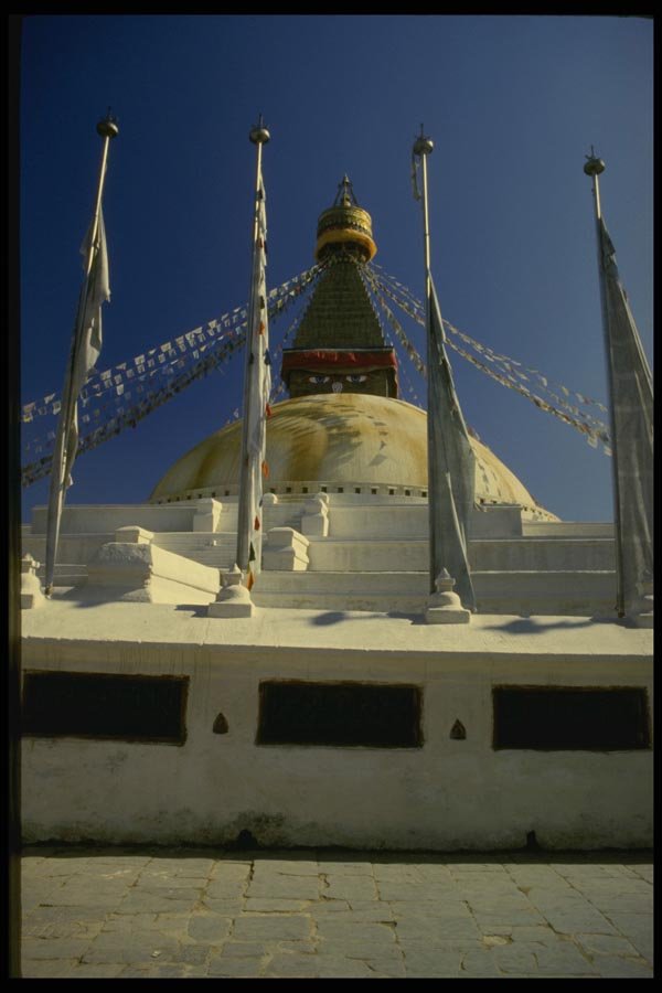 187060 Bodnath Stupa, Katmandu A4 Photo Print