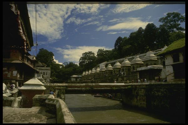 187063 Pashupatinath Temple, Katmandu A4 Photo Print