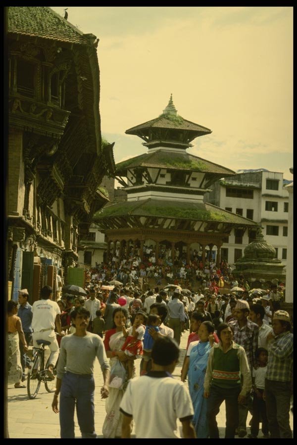 187076 Purbar Square, Katmandu A4 Photo Print