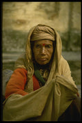 187083 Nepali Woman, Katmandu A4 Photo Print