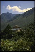 187095 Tibetan Temple, Khumbu Region A4 Photo Print