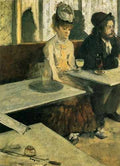 1875 1876 Edgar Degas Au Cafe L Absinthe A4 Photo Print