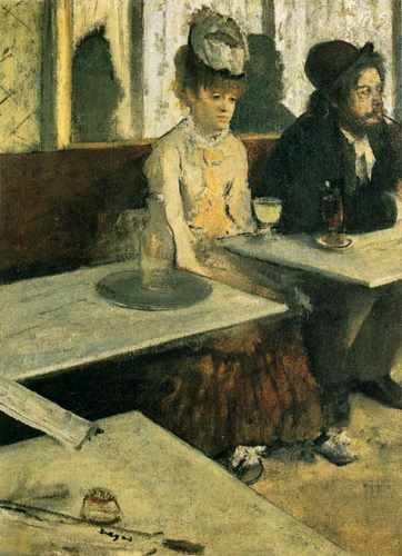 1875 1876 Edgar Degas Au Cafe L Absinthe A4 Photo Print