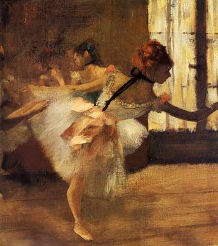 1877 La Repetition De Danse Detail A4 Photo Print