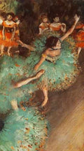 1879 Danseuses Basculant Danseuses Vertes A4 Photo Print