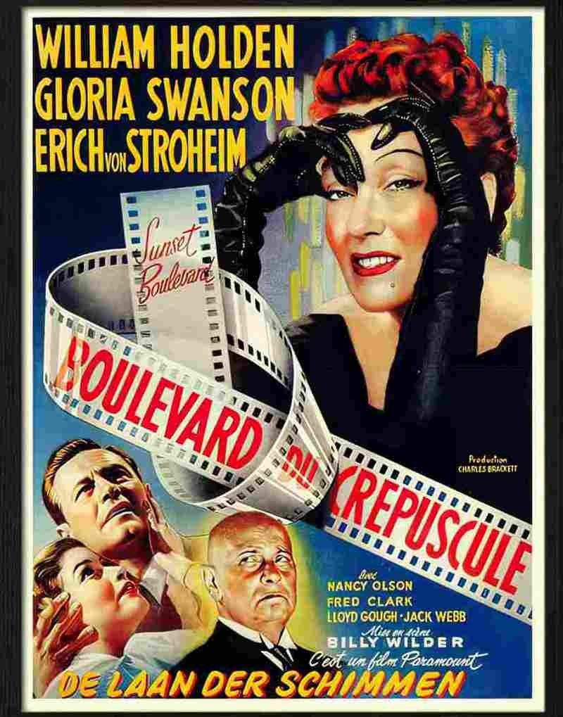188 sunset boulevard billy wilder movie poster Advert A4 Photo Print