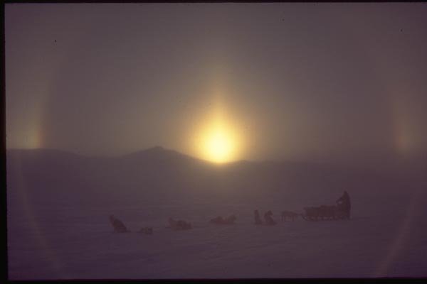 188066 Mock Suns And Solar Halo, Near Mid winter A4 Photo Print