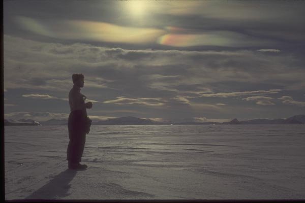 188067 Iridescent Ice Crystal Clouds, Spring A4 Photo Print
