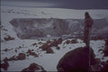 188071 Dirty Glacier Snout In Dirty Weather A4 Photo Print