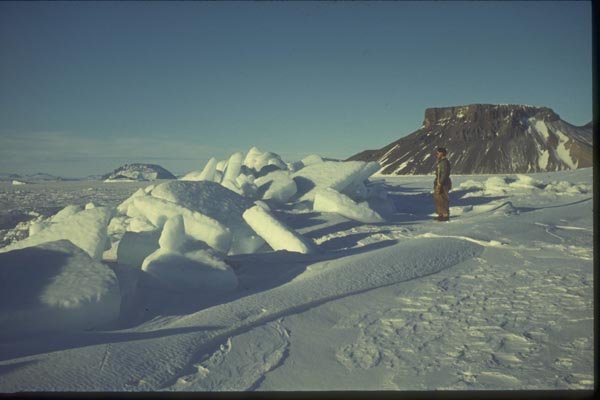 188073 Pressure Ridge In The Sea Ice A4 Photo Print