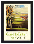 1882 britain golf 2 Vintage Advert A4 Photo Print
