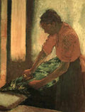 1885 Degas Hilaire Germain Edgar La Repasseuse A4 Photo Print