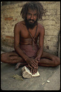 189022 Hindu Swami In Jaipur, Rajasthan, India A4 Photo Print