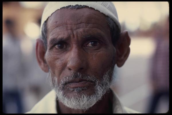 189025 A Moslem Man, Delhi, India A4 Photo Print