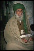 189043 Moslem Mystic At A Shrine, Lahore, Pakistan A4 Photo Print