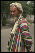 189048 Elderly Man In Termez, Uzbekistan A4 Photo Print