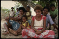 189059 Villagers Near Natadola Beach, Fiji A4 Photo Print
