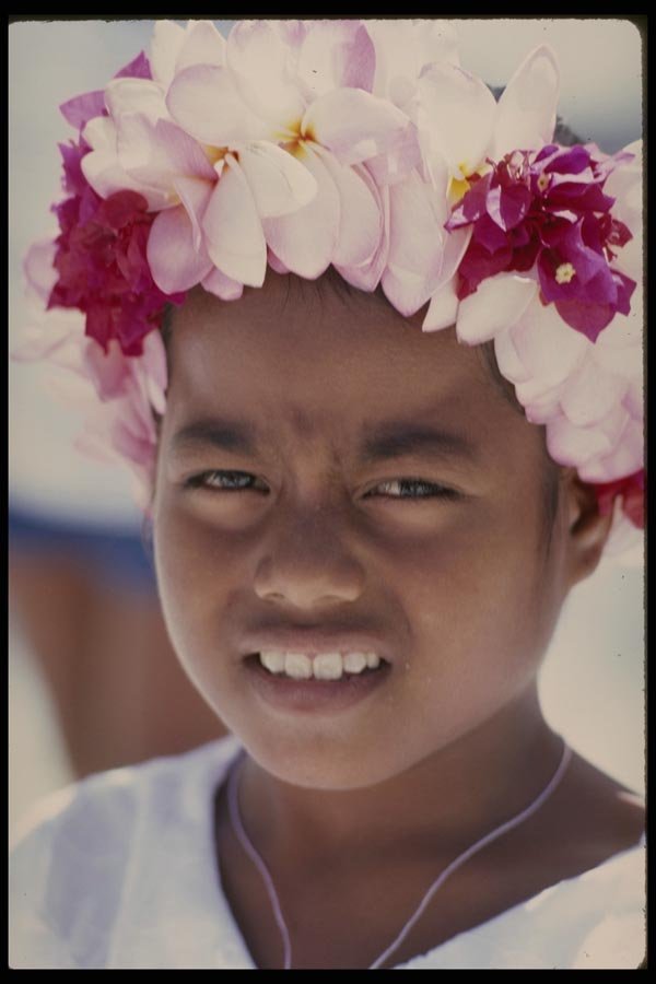 189062 A Gilbertese Boy, Tarawa, Kiribati A4 Photo Print