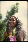 189078 Village Girl Dancer On Vavau Island, Tonga A4 Photo Print