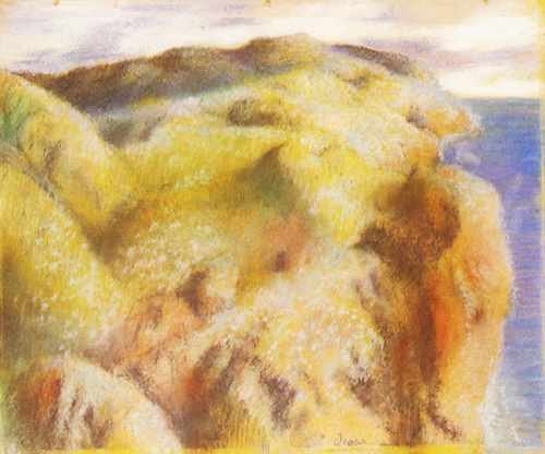 1892 Paysage Pastel 42X55 Cm Geneve Galerie Jan Krugier A4 Photo Print