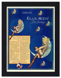1893 blue moon silk stockings 1926 2 Vintage Advert A4 Photo Print